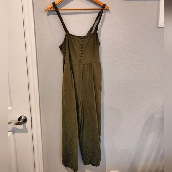 Madewell Linen button up jumpsuit - Picture 3 of 15